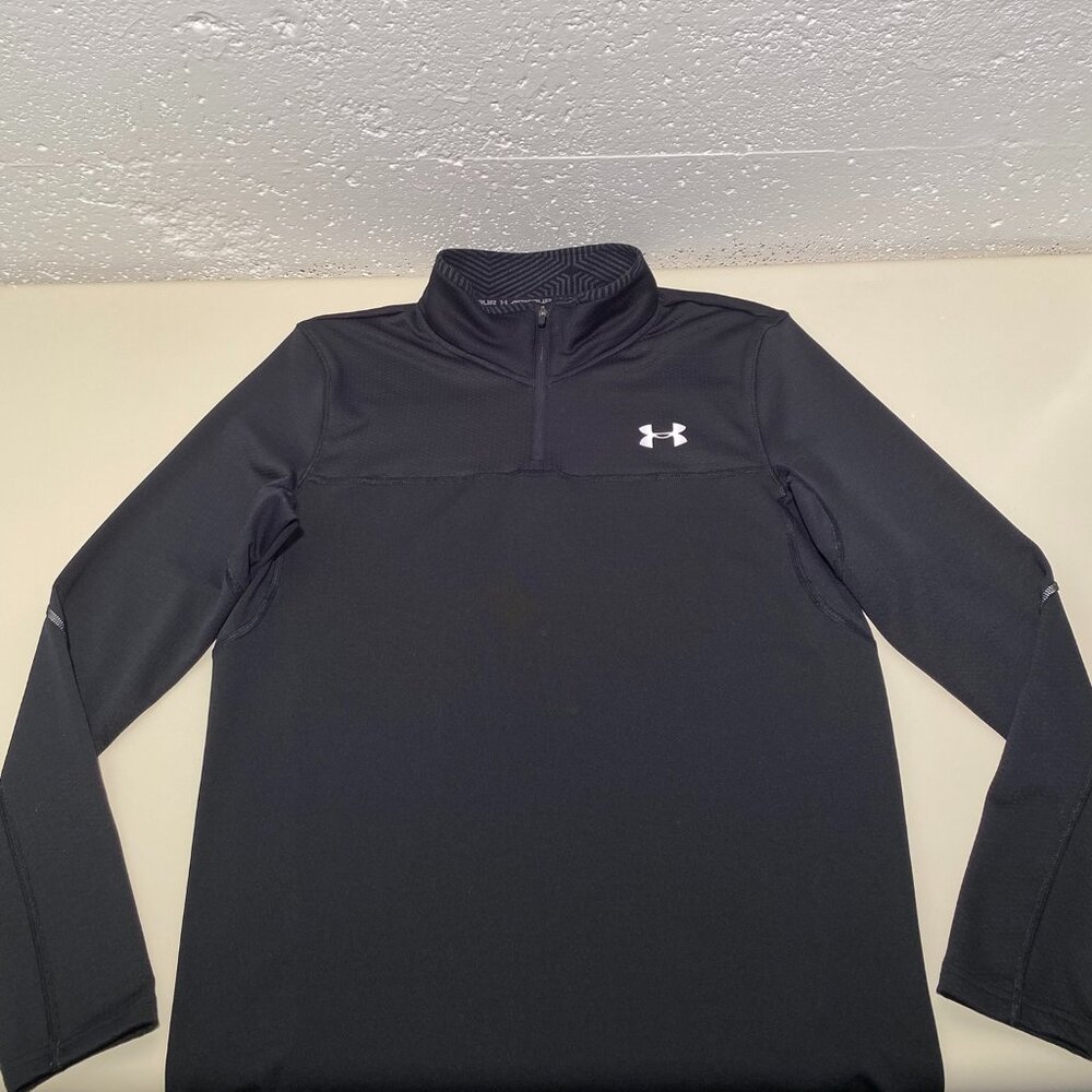 Under Armour Men's Compression Cold Gear Fleece Pullover - Picture 1 of 6